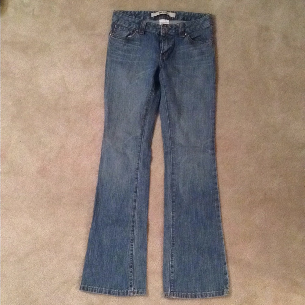 GAP Curvy Flare Denim Jeans Sz 4 Long